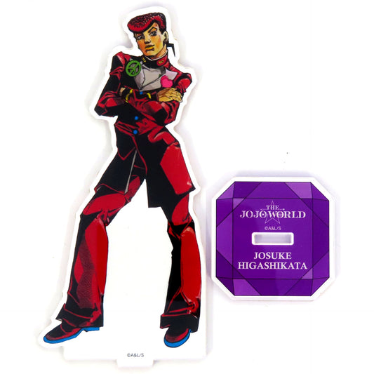 Josuke Higashikata Hirohiko Araki Illustration Acrylic Stand JoJo's Bizarre Adventure The JoJo World [USED]
