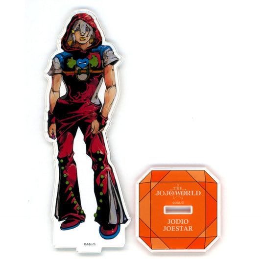 Jodio Joestar Araki Hirohiko Illustration Acrylic Stand JoJo's Bizarre Adventure THE JOJO WORLD [USED]