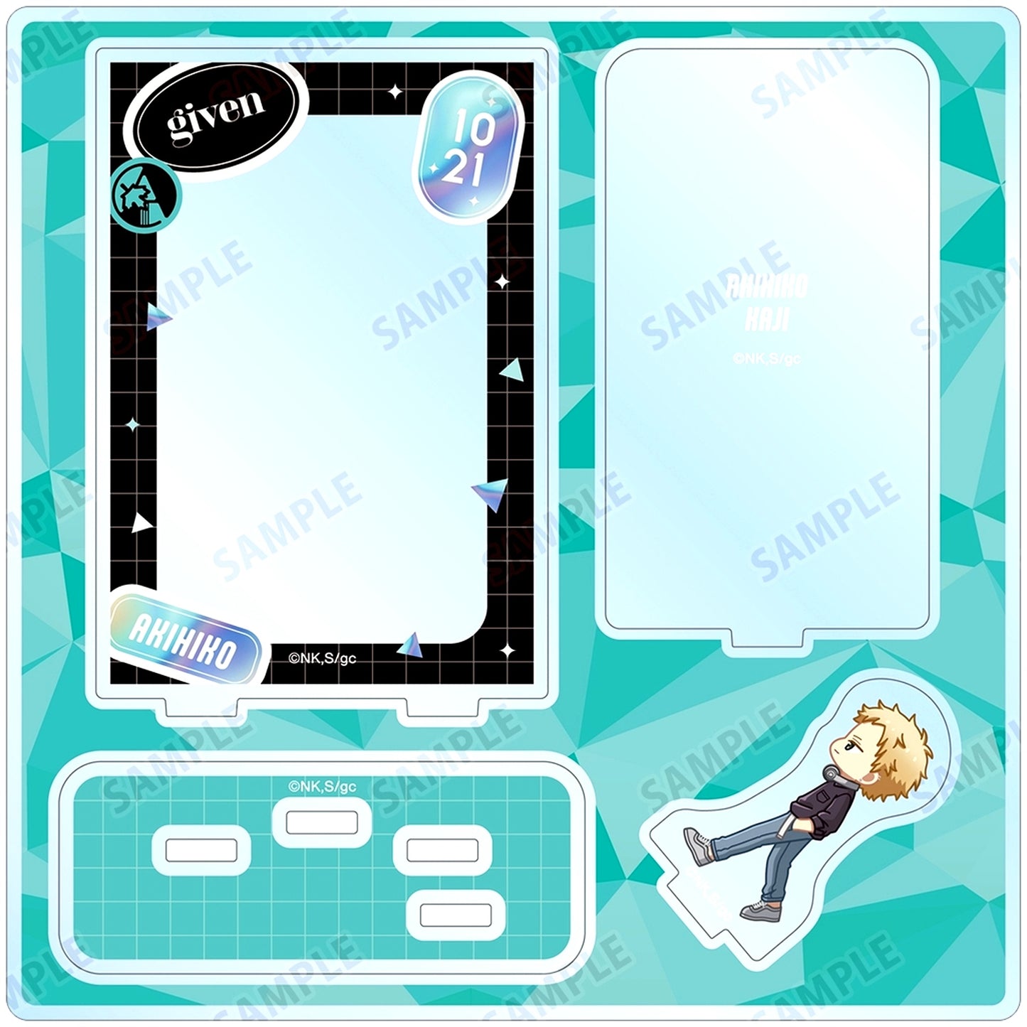 Akihiko Kaji Given The Movie: To the Sea Chibitoko Acrylic Stand for Mini Photo [USED]