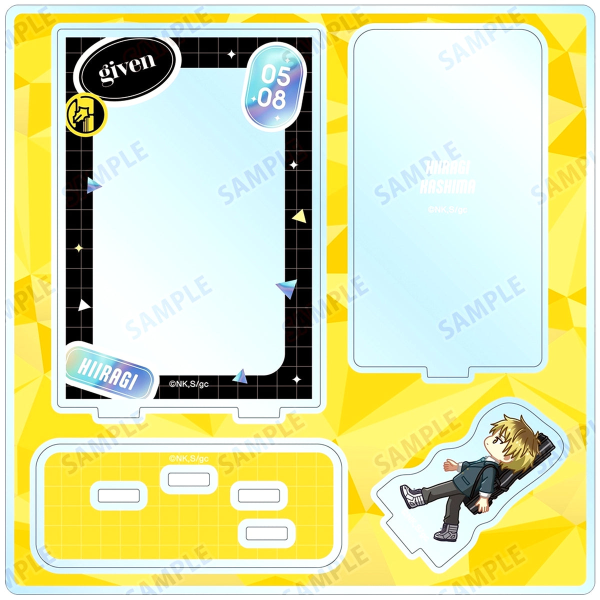 Hiiragi Kashima Given The Movie: To the Sea Chibitoko Acrylic Stand for Mini Photo [USED]