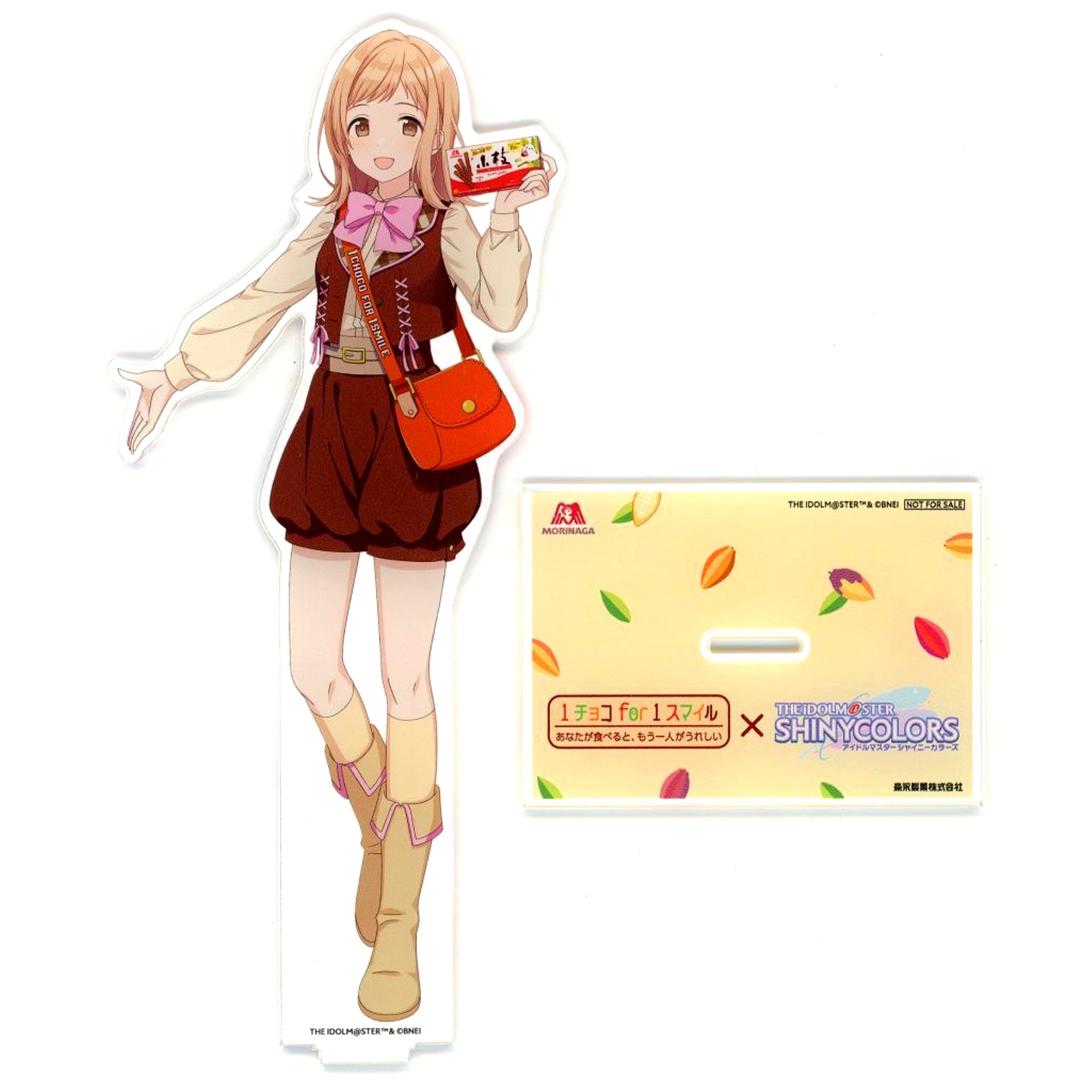 Mano Sakuragi A Prize Winner Idolmaster Shiny Colors x Morinaga 1 Choco for 1 Smile Solo Course Mano Sakuragi Course Original Acrylic Stand [USED]