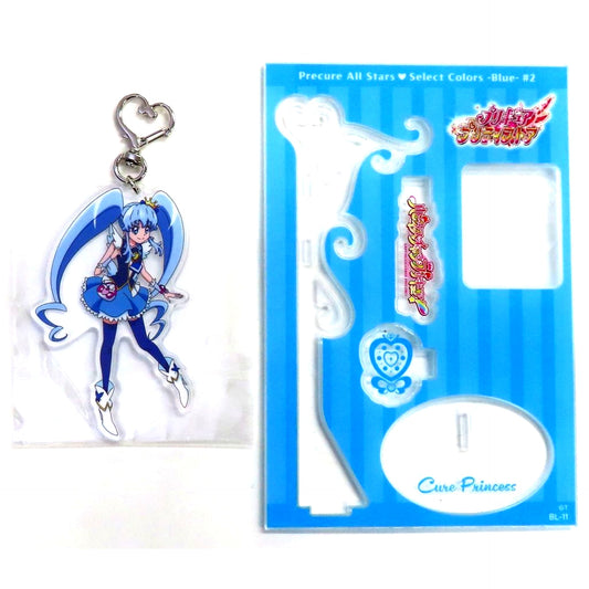 Cure Princess Precure All Stars Select Colors Blue #2 Acrylic Stand [USED]