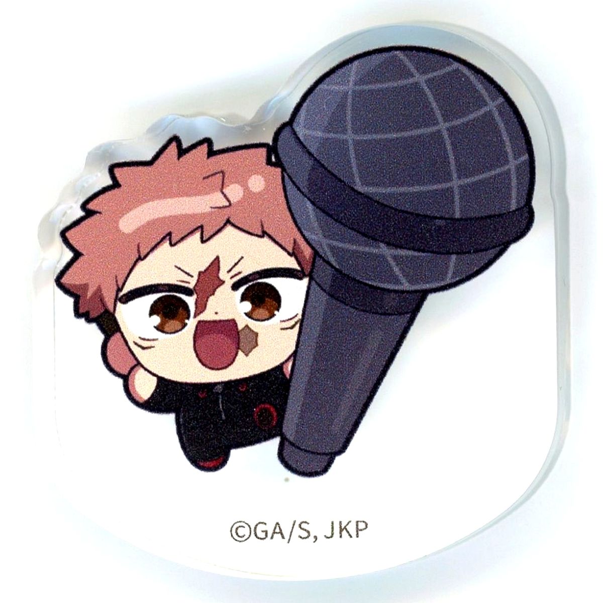 Yuji Itadori Jujutsu Kaisen Season 3 Culling Game Part 1 x Karaoke Manekineko Mic Coro Coro Mini Acrylic Stand [USED]