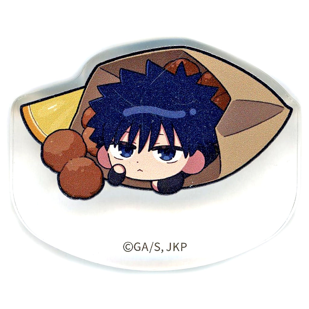 Megumi Fushiguro Lying Down Ver. Jujutsu Kaisen Season 3: The Culling Game Part 1 x Karaoke Manekineko Korokoro Mini Acrylic Stand [USED]