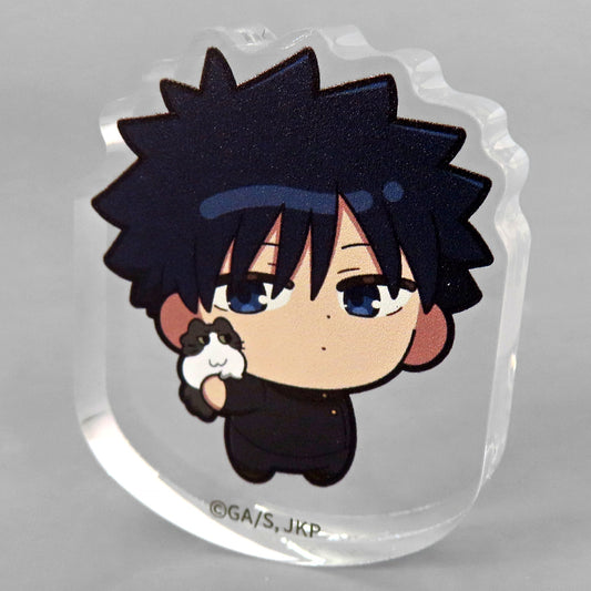 Megumi Fushiguro Cat Corocoro Mini Acrylic Stand Jujutsu Kaisen Season 3 Culling Game Part 1 x Karaoke Manekineko [USED]
