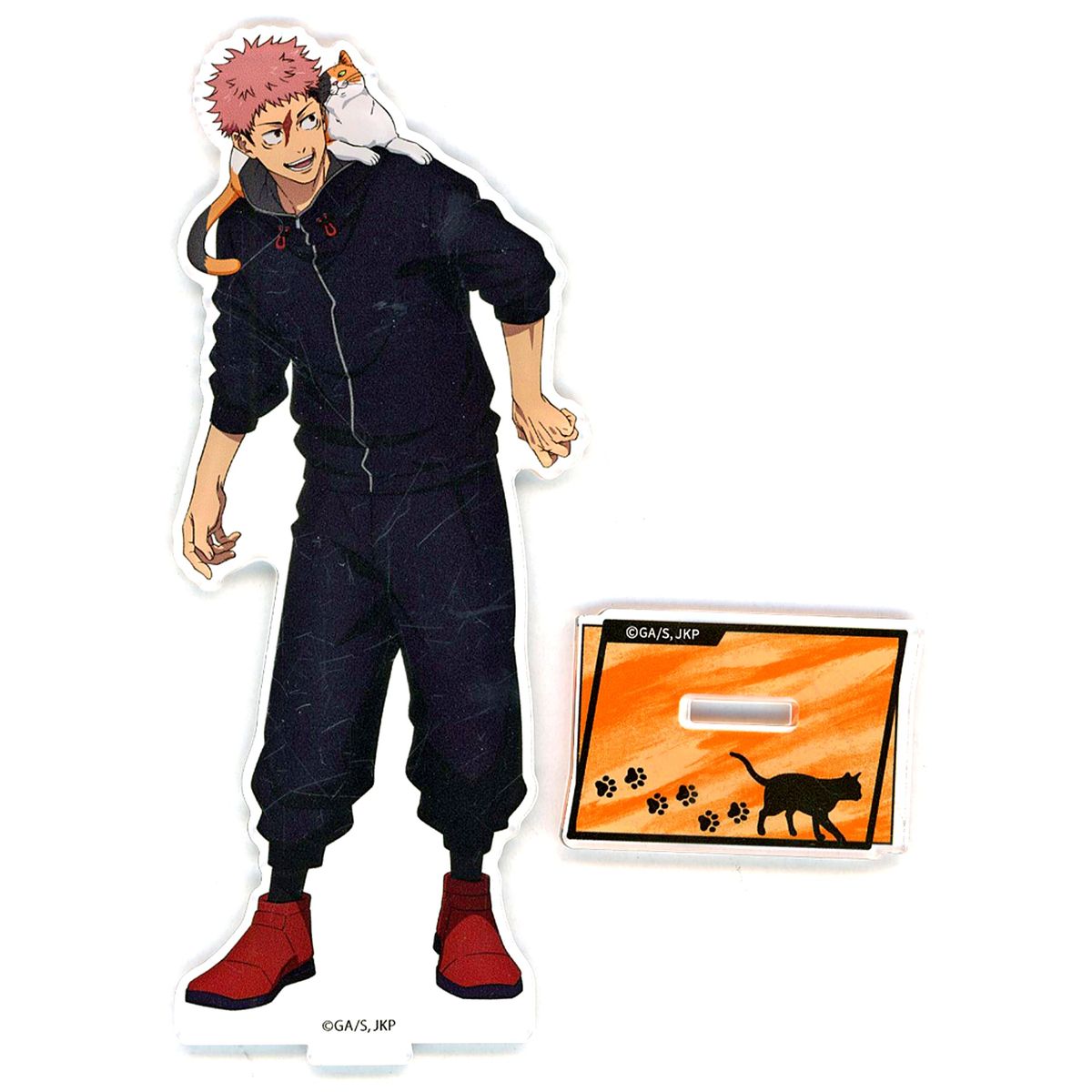 Yuji Itadori Jujutsu Kaisen Season 3 Culling Game Part 1 x Karaoke Manekineko Acrylic Stand [USED]