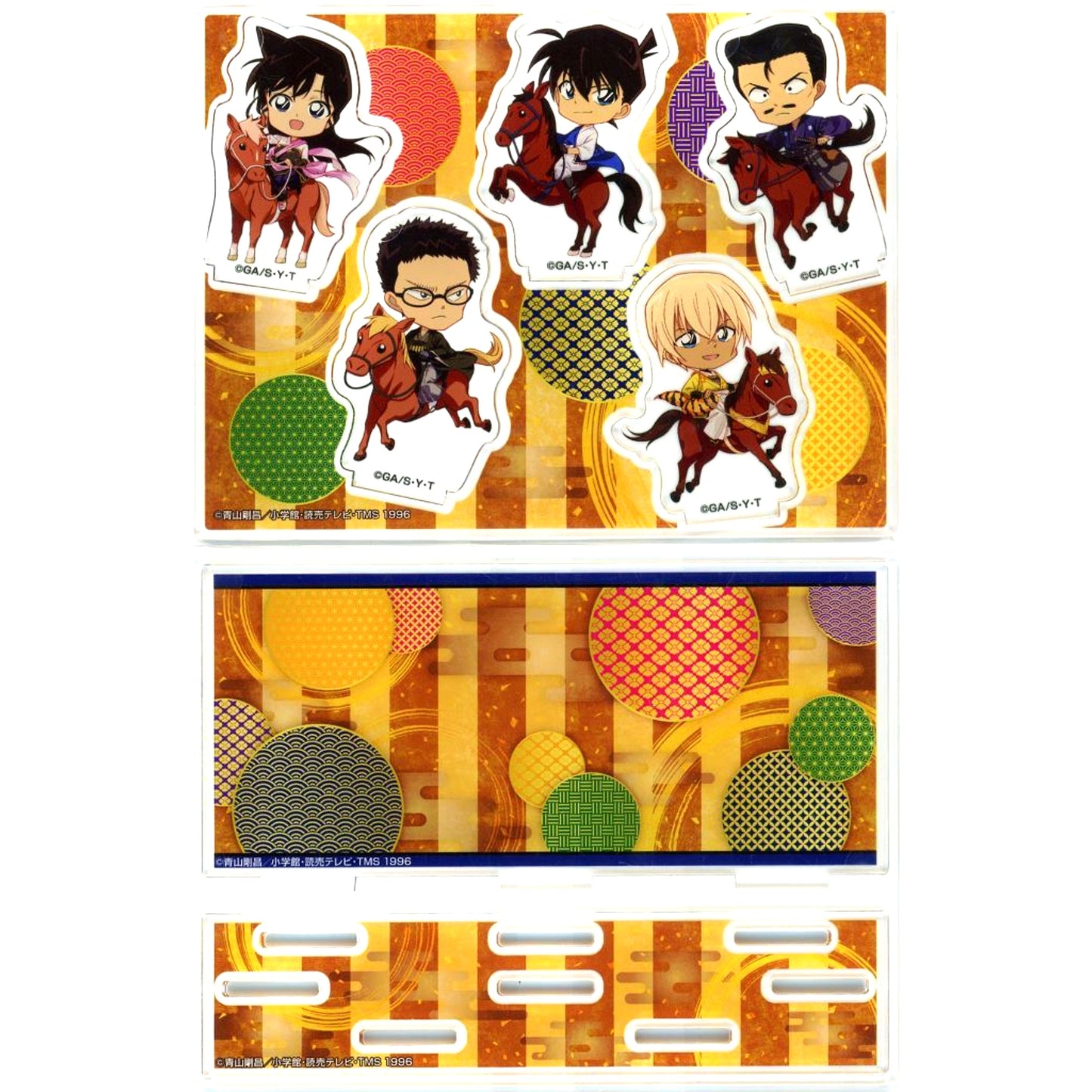 Group B Fuga Shikku Movie Detective Conan Sekigan no Zanzo Release Commemoration Fair in Hands Acrylic Diorama [USED]