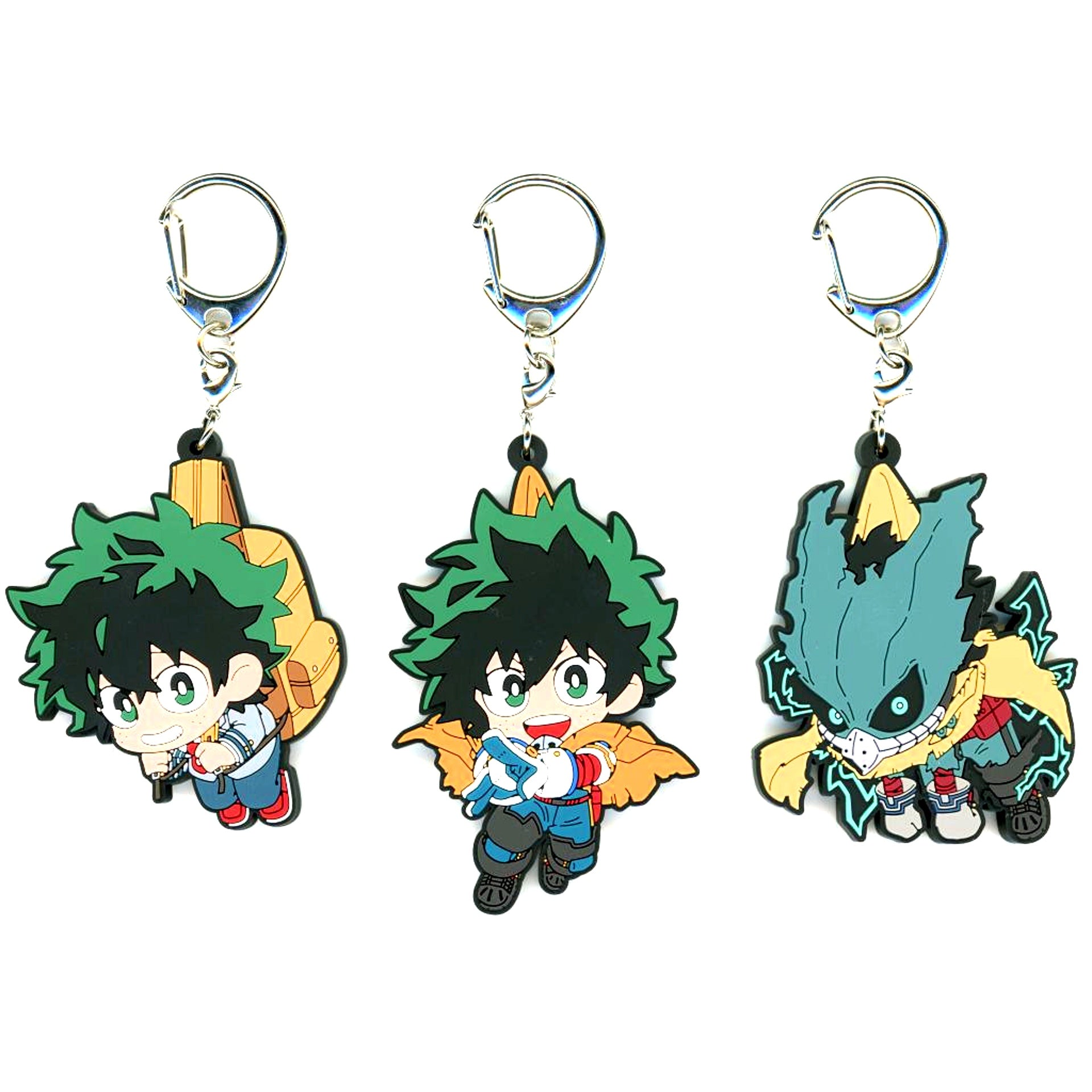 Set of 3 Izuku Midoriya My Hero Academia Tsumamare Jump Festa 2026 Limited [USED]