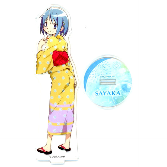 Sayaka Miki Yukata Puella Magi Madoka Magica x Lawson Acrylic Stand [USED]