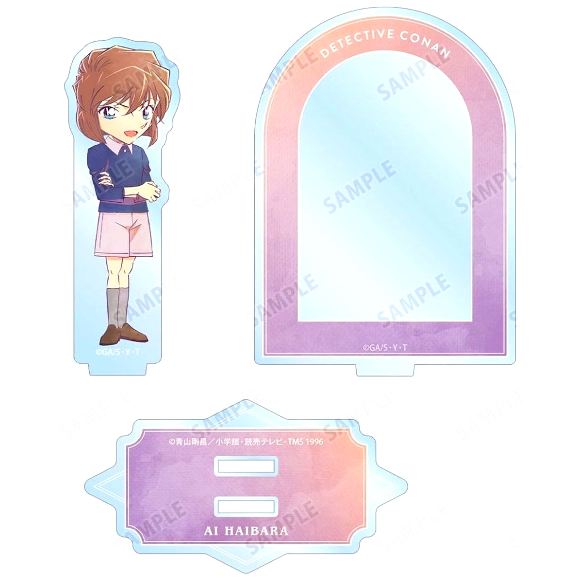 Ai Haibara Ani-Art 10th BIG Acrylic Stand Detective Conan Ani-Art 10th Animate Advance Reservation Campaign [USED]