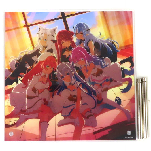 Faint Sunset Ver. Acrylic Panel Virtual YouTuber Hololive Magical Girl HoloWitches! Anime MV & Manga Completion Commemorative Pop Up Gamers [USED]