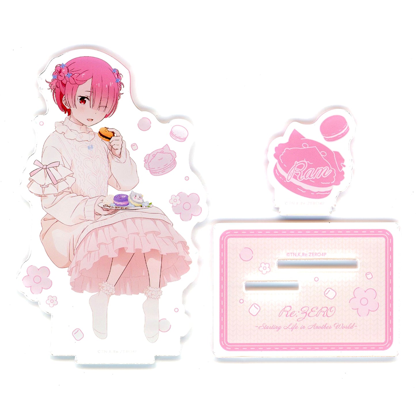 Ram Ram and Rem's Birthday Life 2026 Ver. Acrylic Stand Re:Zero - Starting Life in Another World Re:Zero Starting Ram and Rem's Birthday Life 2026 in Marui [USED]
