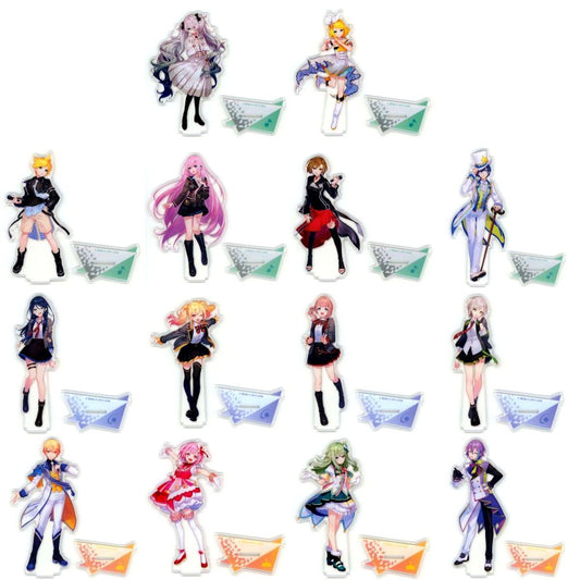 Set of 14 Hatsune Miku: Colorful Stage! Sega Lucky Kuji Acrylic Stand Vol.6 D Prize [USED]