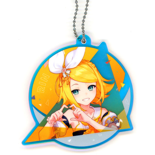 Kagamine Rin E Prize Project Sekai Colorful Stage feat. Hatsune Miku Vol.6 Acrylic Keychain Sega Lucky Kuji [USED]