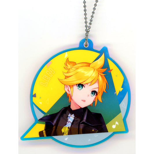 Kagamine Len E Prize Project Sekai Colorful Stage feat. Hatsune Miku Vol.6 Acrylic Keychain Sega Lucky Kuji [USED]
