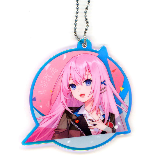 Megurine Luka E Prize Project Sekai Colorful Stage feat. Hatsune Miku Vol.6 Acrylic Keychain Sega Lucky Kuji [USED]