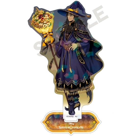 Leona Kingscholar Disney Twisted-Wonderland Bloom Birthday Hologram Acrylic Stand [USED]