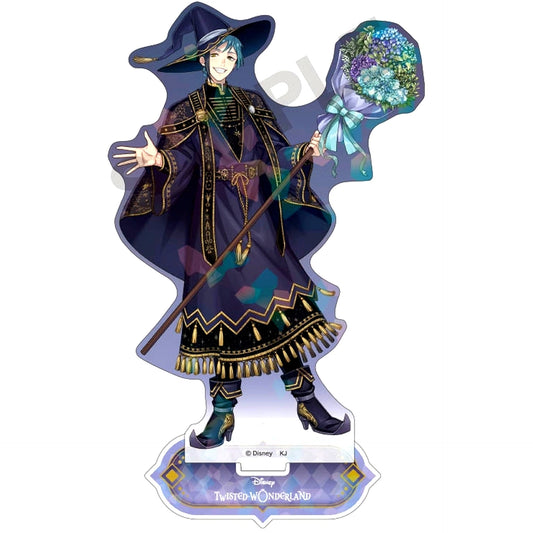 Floyd Leech Disney Twisted-Wonderland Bloom Birthday Hologram Acrylic Stand [USED]