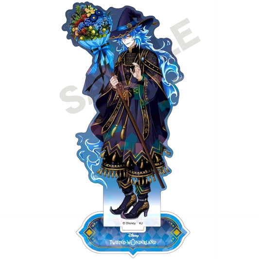 Idia Shroud Bloom Birthday Disney Twisted-Wonderland Hologram Acrylic Stand [USED]