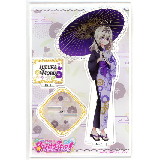 Ruruka Moria Acrylic Stand Detective PreCure! x Gokurakuyu RAKU SPA PreCure Bath Time Party Detective Ver. [USED]