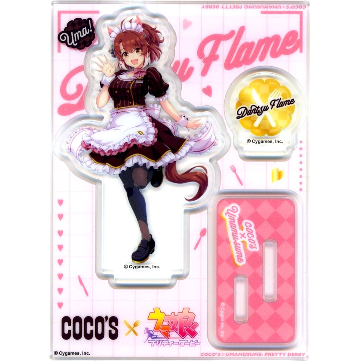 Dantsu Flame Uma Musume Pretty Derby Original Acrylic Stand Panel First Half x Cocos Welcome to Cocos! Delicious Food Festival! [USED]