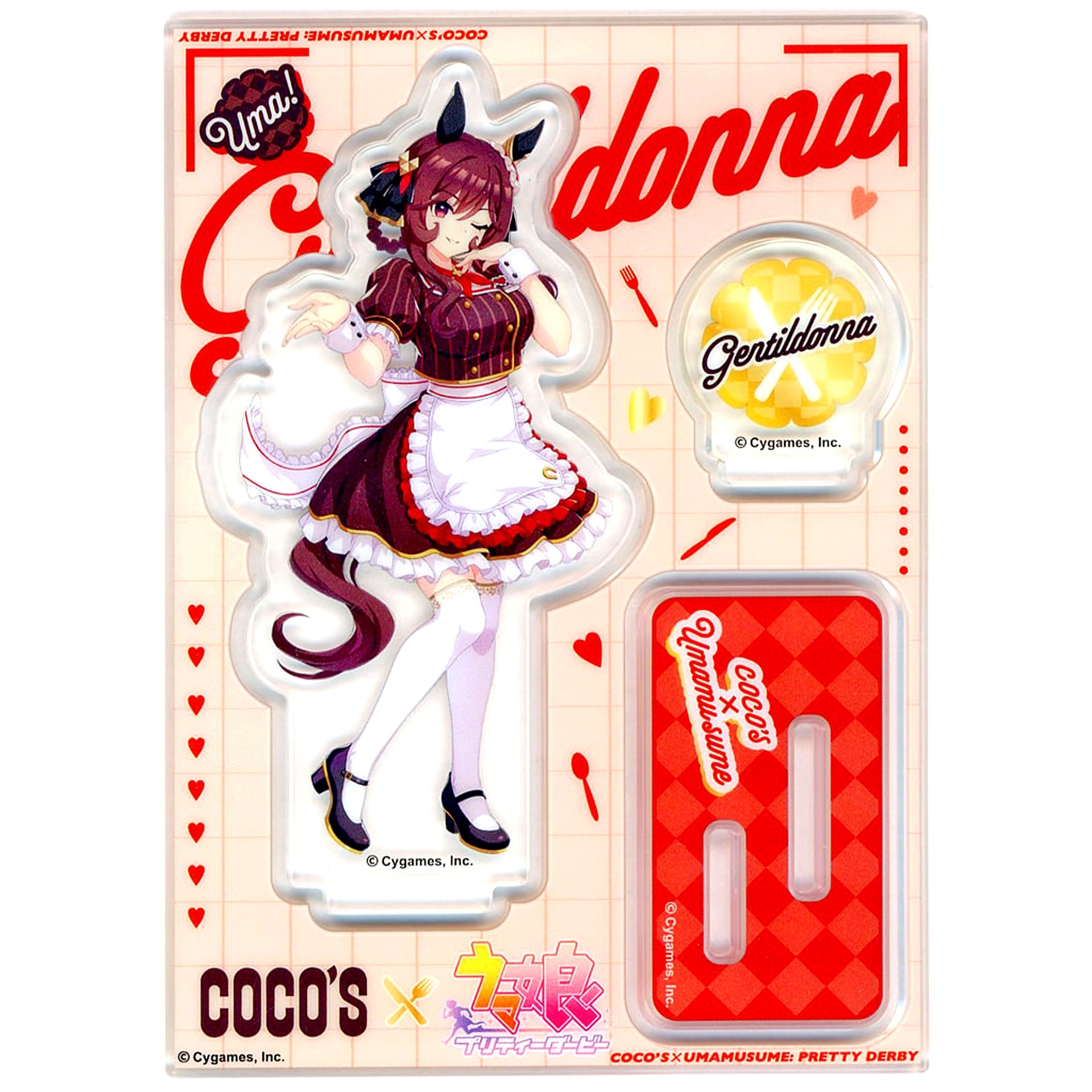 Gentildonna Original Acrylic Stand Panel First Half Uma Musume Pretty Derby x Coco's Welcome to Coco's! Uma-imono Fes! [USED]