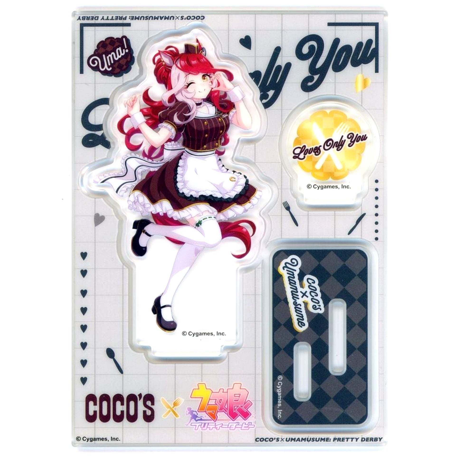 Loves Only You Uma Musume Pretty Derby Original Acrylic Stand Panel Second Half x Cocos Welcome to Cocos! Delicious Food Festival! [USED]