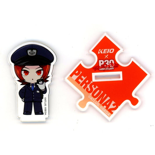 Tatsuya Suou Persona 2 Innocent Sin Trading Connecting Acrylic Stand Keio Electric Railway x P30th POP-UP SHOP [USED]