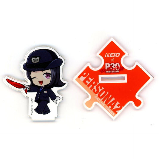 Maya Amano Persona 2 Eternal Punishment Trading Connecting Acrylic Stand Keio Electric Railway x P30th POP-UP SHOP [USED]