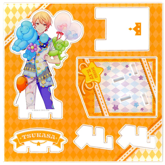 Tsukasa Tenma B Acrylic Stand Prize Happy Collection Kuji Project Sekai Colorful Stage! feat. Hatsune Miku Birthday Gift Series 2025 Flower Celebration [USED]