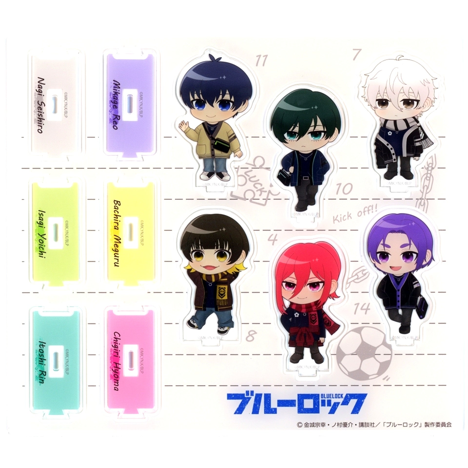 Group Blue Lock x earth music & ecology Japan Label Acrylic Stand [USED]