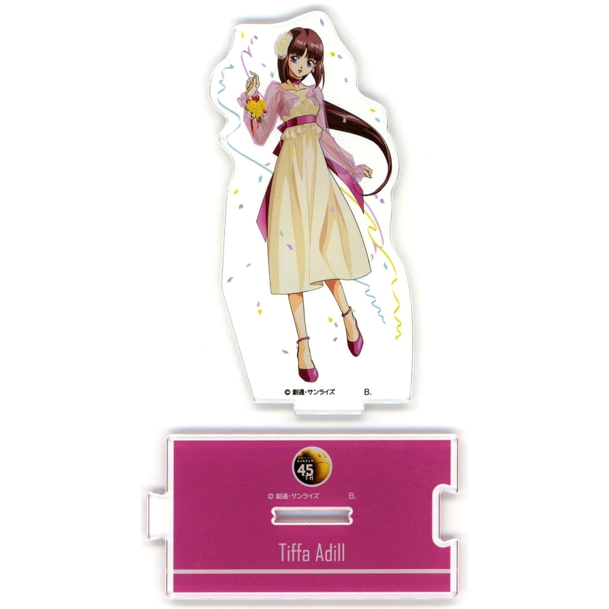 Tiffa Adill Anniversary Illustration Connecting Acrylic Stand After War Gundam X Gundam GWX 30th Anniversary Project [USED]