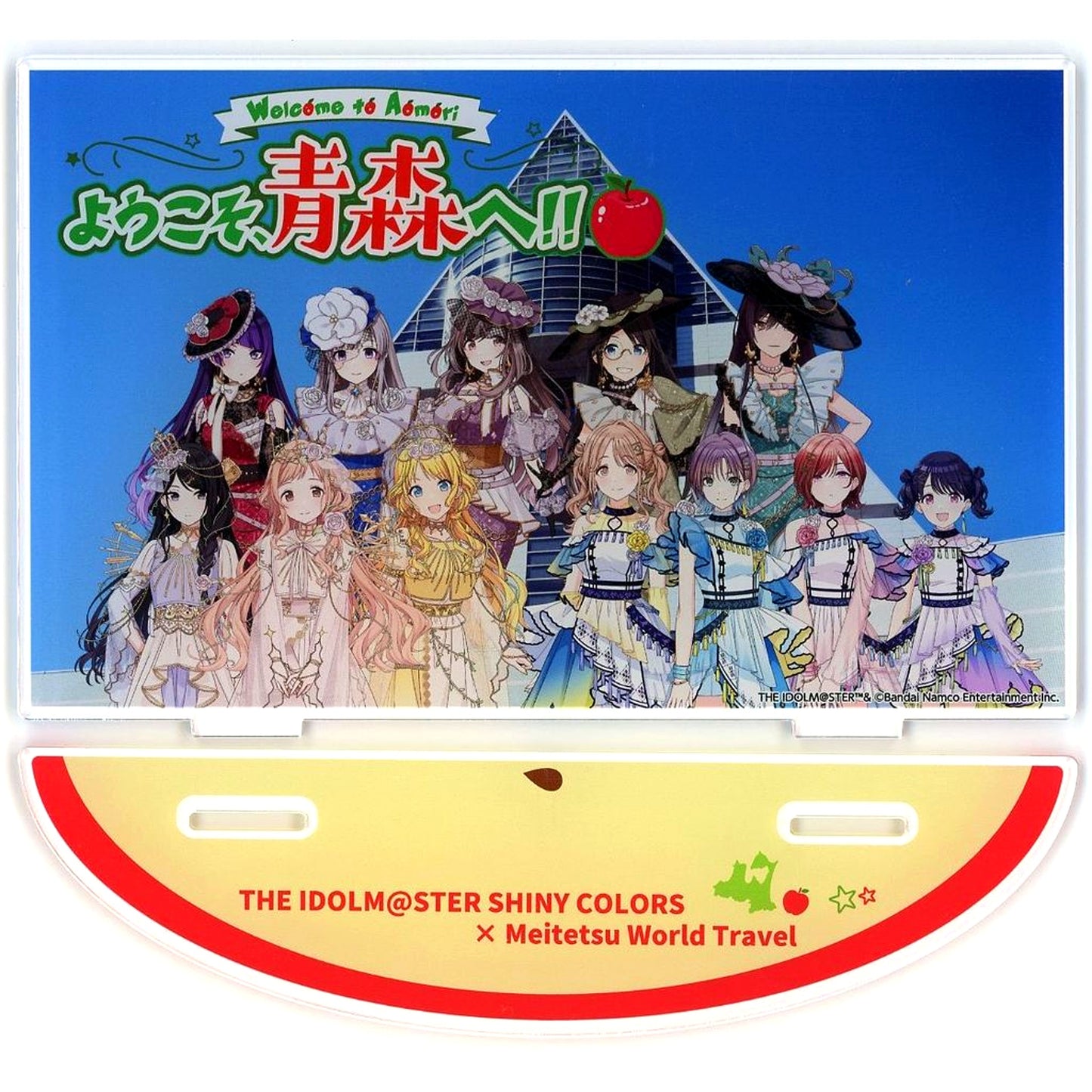 All Characters Welcome to Aomori! Collabo Acrylic Stand The Idolmaster Shiny Colors x Meitetsu Kanko [USED]