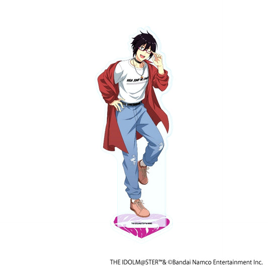 Shiki Iseya 15 Illustration Acrylic Stand Idolmaster SideM HIGH JUMP STREET SPECIAL POPUP in baseyard tokyo Harajuku Naname Store [USED]