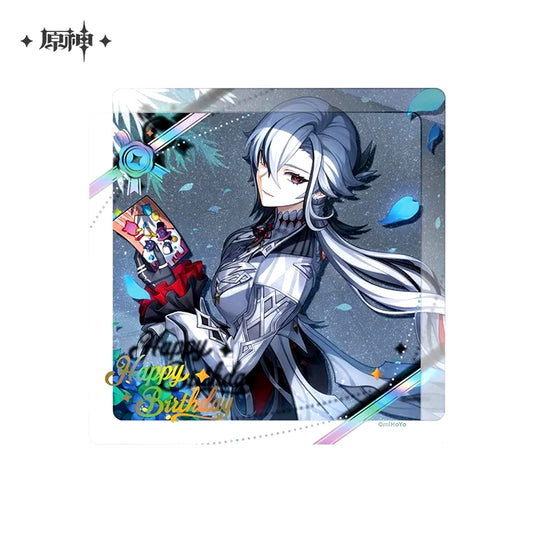 Arlecchino 2025 Ver. Day of Destiny Series Acrylic Block Genshin Impact [USED]