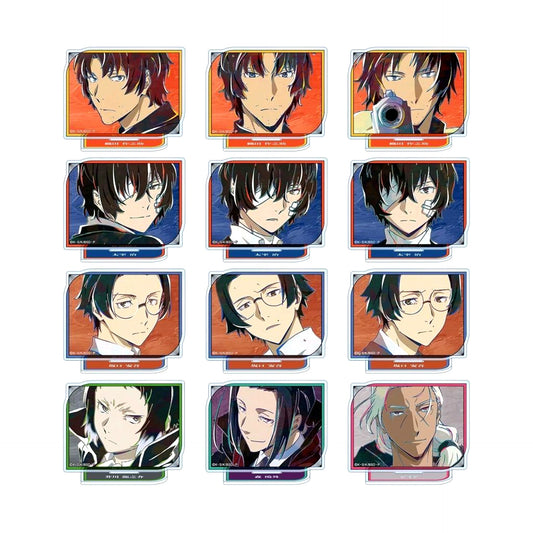 Set of 12 Trading Ani-Art 5th Acrylic Stand Bungo Stray Dogs [USED]