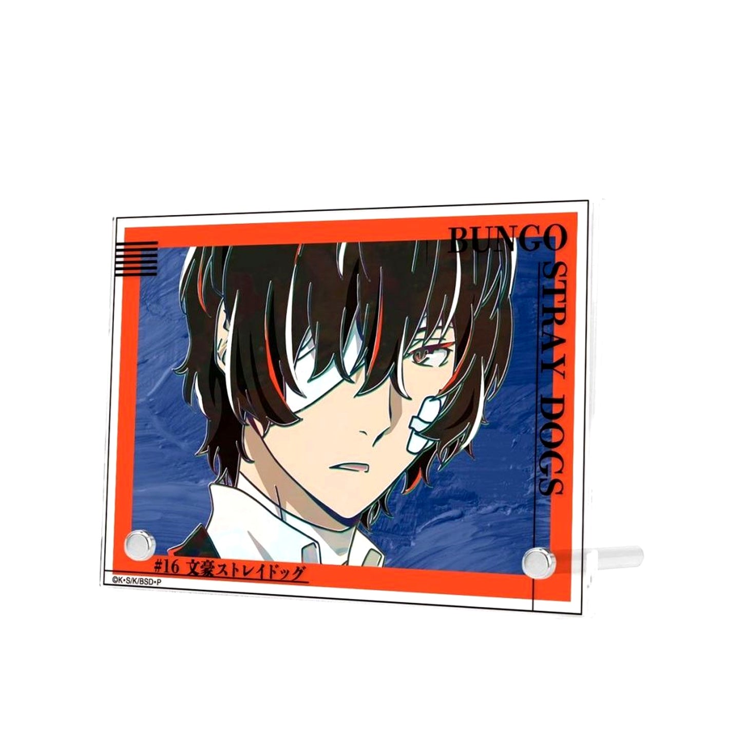 Osamu Dazai Ani-Art 5th Double Acrylic Panel Ver. B Bungo Stray Dogs [USED]