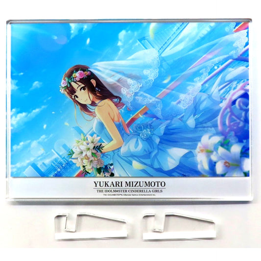 Yukari Mizumoto Rippling Bride The Idolmaster Cinderella Girls The Idolmaster Series x Atre Akihabara Idol Photo Panel [USED]