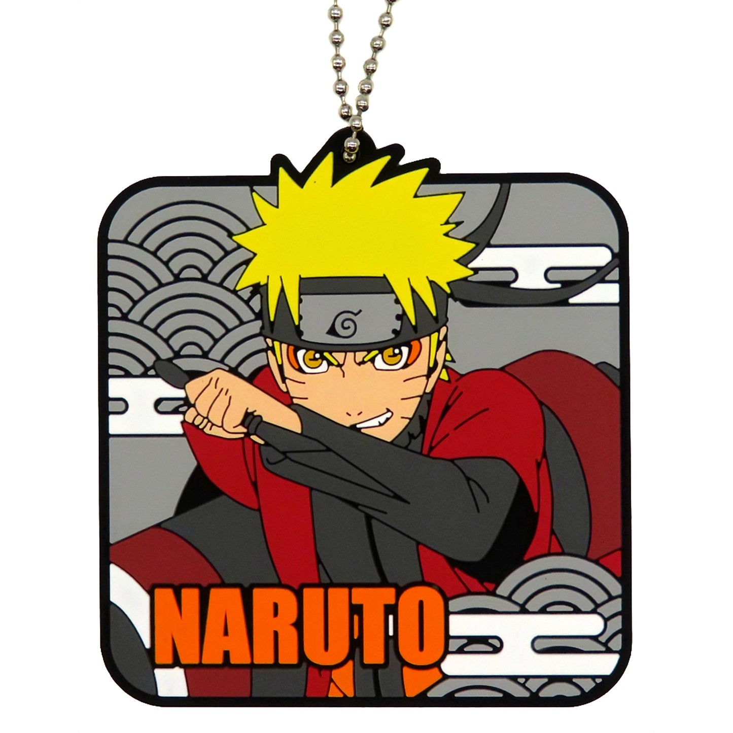Naruto Uzumaki - Rubber Charm Rubber Assortment Ichiban Kuji Naruto Shippuden Rinne no Nageki to Heiwa no Kakehashi Prize H [USED]