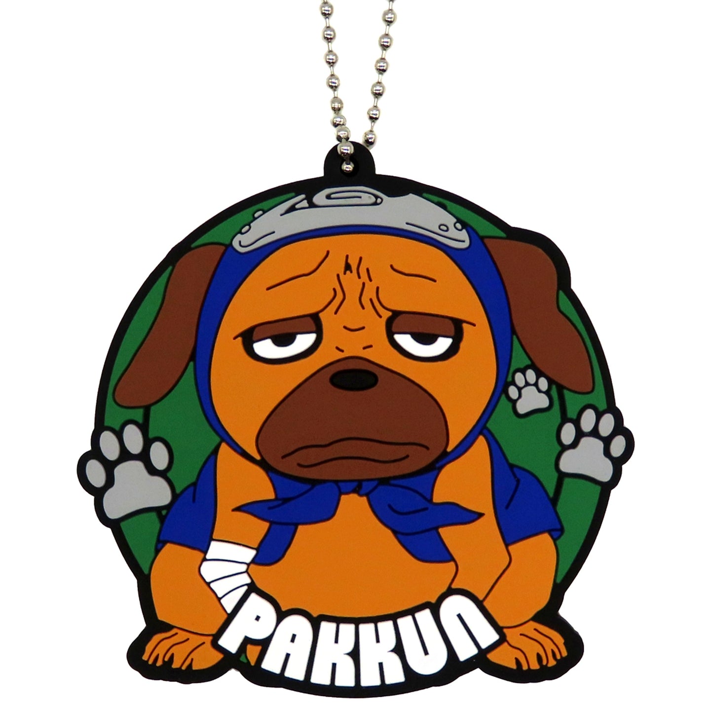 Pakkun - Rubber Charm Rubber Assortment Ichiban Kuji Naruto Shippuden Rinne no Nageki to Heiwa no Kakehashi Prize H [USED]