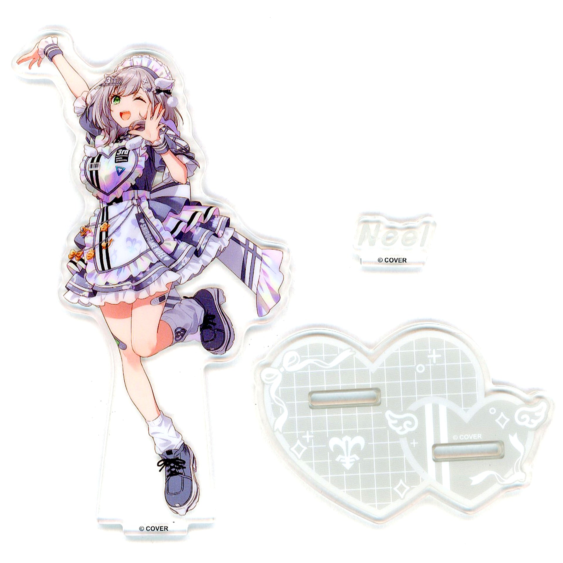 Shirogane Noel Acrylic Stand VTuber Hololive hololive 3rd Generation Live Kyururun Daisakusen Saikyou Idol Osushikanaidesho [USED]