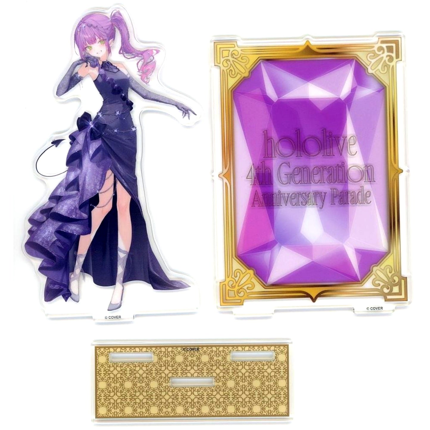 Tokoyami Towa Acrylic Stand Virtual YouTuber Hololive 4th Generation Anniversary Parade [USED]