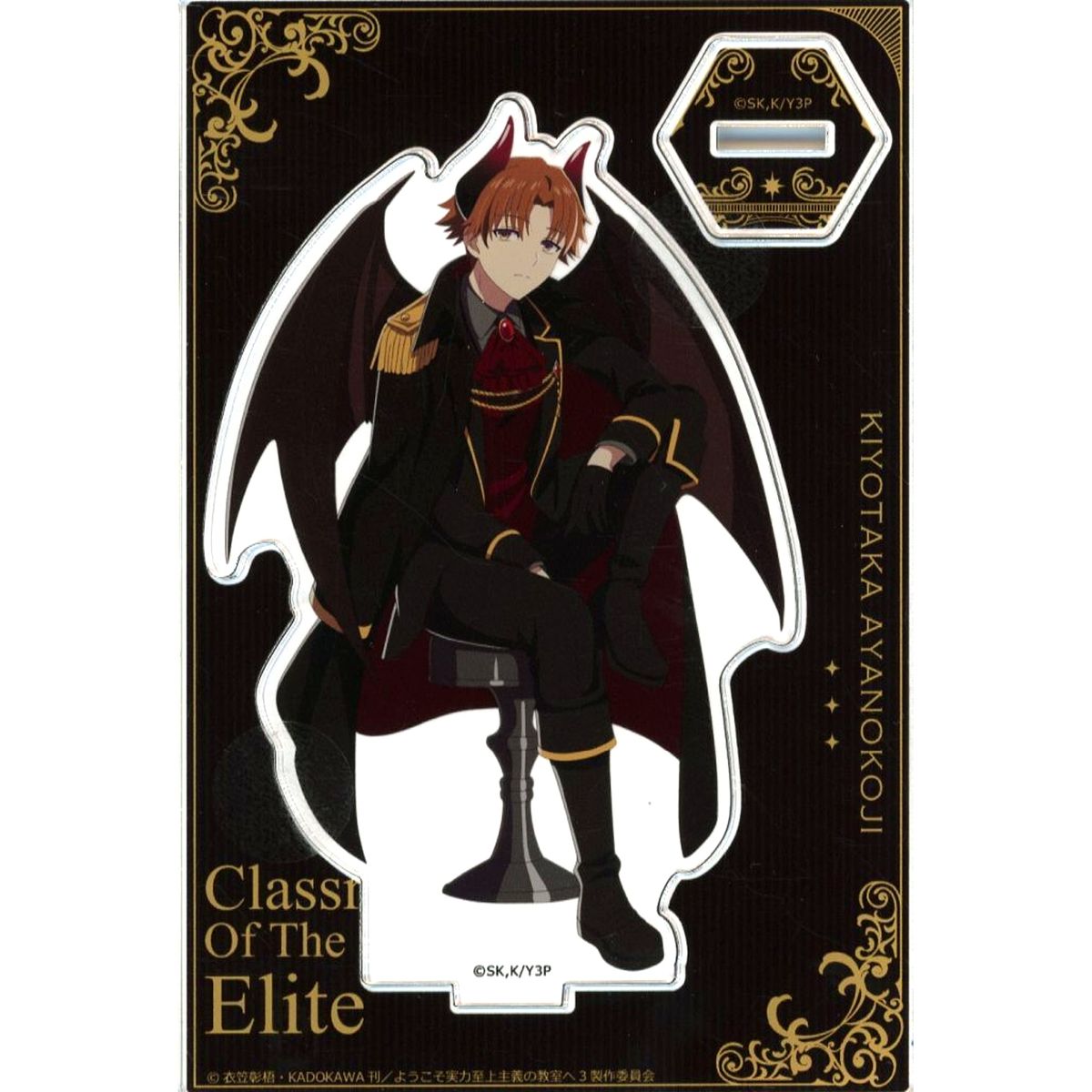 Kiyotaka Ayanokoji Demon Original Illustration Acrylic Stand Classroom of the Elite POP UP SHOP Angel & Demon [USED]