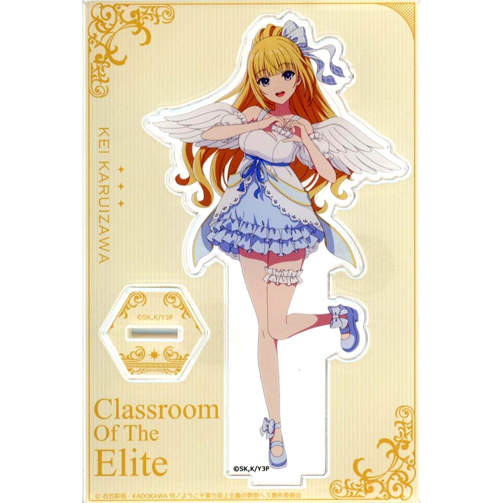 Kei Karuizawa Angel Illustration Acrylic Stand Classroom of the Elite POP UP SHOP Angel & Demon [USED]