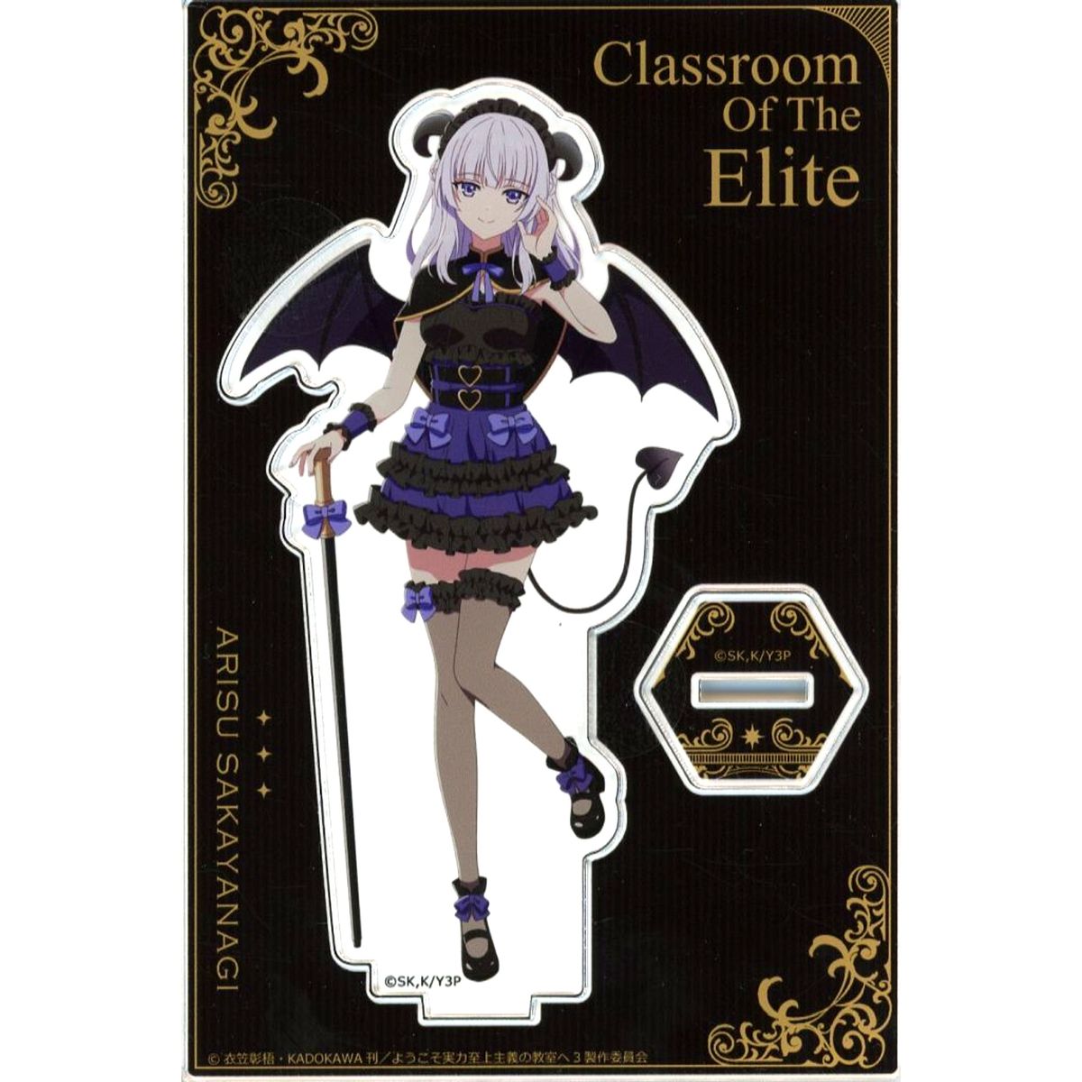 Arisu Sakayanagi Demon Original Illustration Acrylic Stand Classroom of the Elite POP UP SHOP Angel & Demon [USED]
