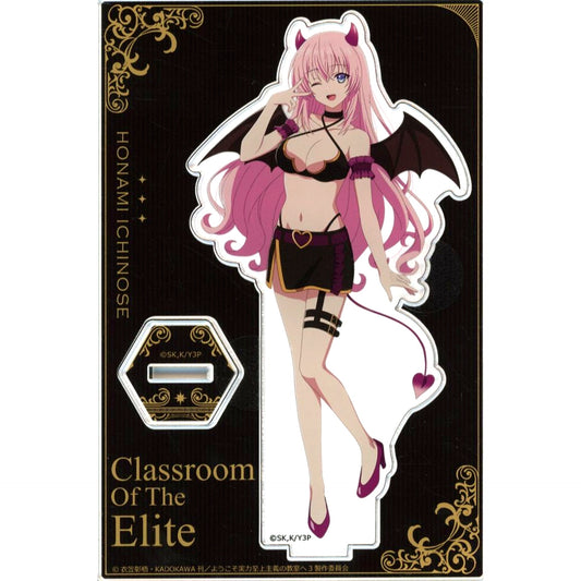 Honami Ichinose Demon Illustration Acrylic Stand Classroom of the Elite POP UP SHOP Angel & Demon [USED]