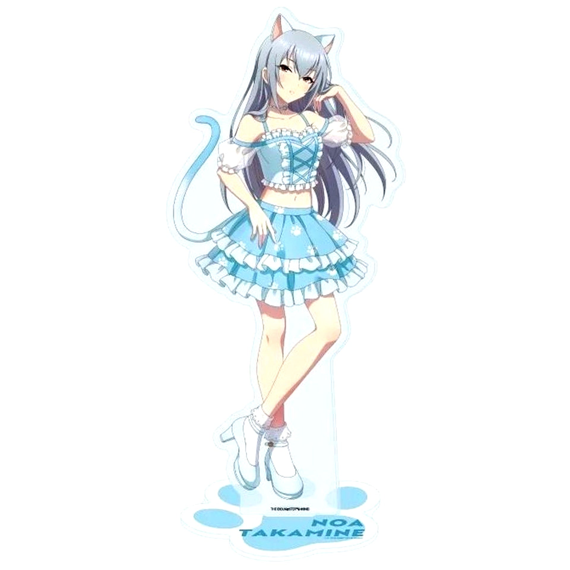 Noa Takamine 11. Cat Ver. Illustration HUGE Acrylic Stand The Idolmaster Cinderella Girls in eeo Store Ikebukuro Honten [USED]