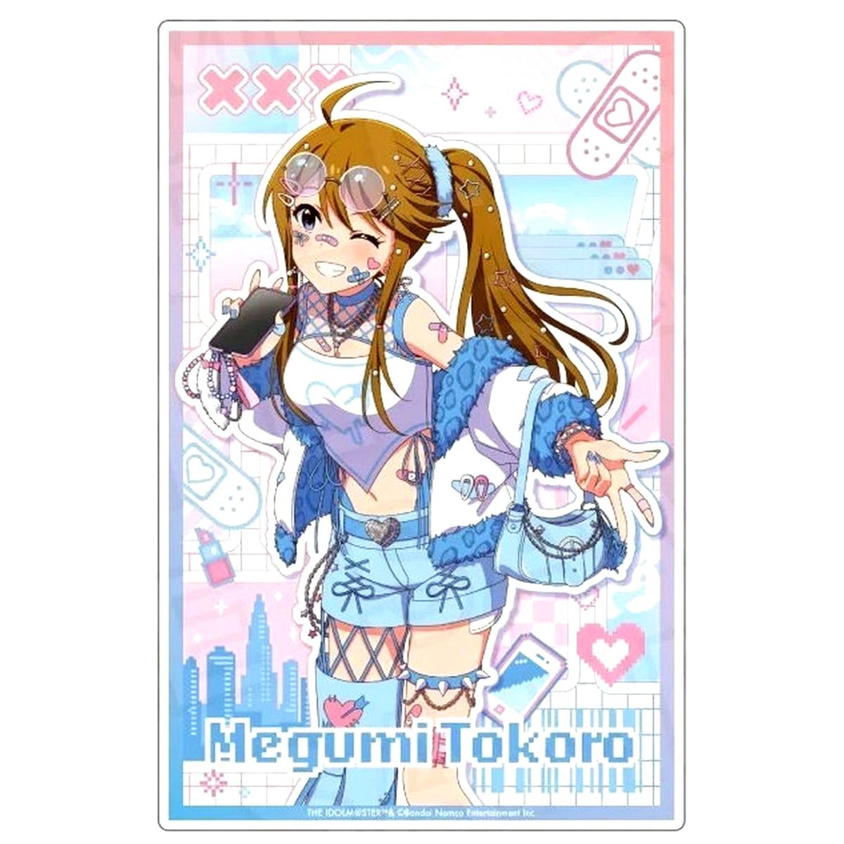 Megumi Tokoro Acrylic Item THE IDOLM@STER Cinderella Girls x Million Live! Dekoraiku TWINS Pop-up Shop [USED]