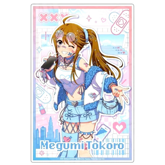 Megumi Tokoro Acrylic Item THE IDOLM@STER Cinderella Girls x Million Live! Dekoraiku TWINS Pop-up Shop [USED]