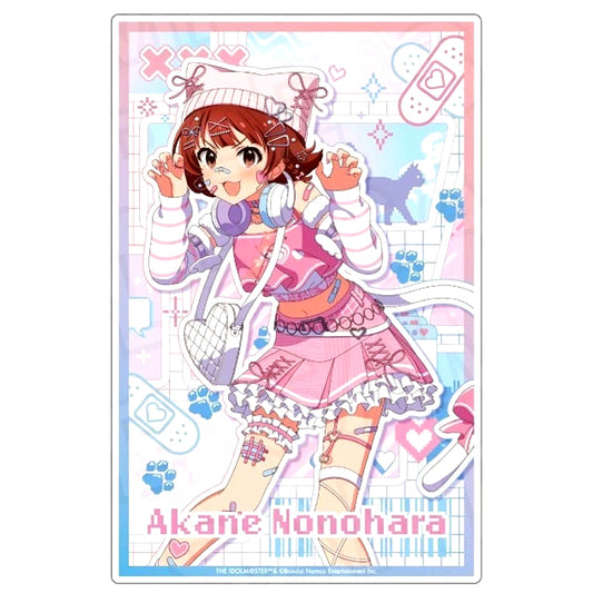 Akane Nonohara Acrylic Item THE IDOLM@STER Cinderella Girls x Million Live! Dekoraiku TWINS Pop-up Shop [USED]